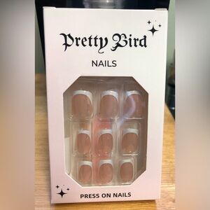 NEW Iridescent French Manicure - New Press On Nails